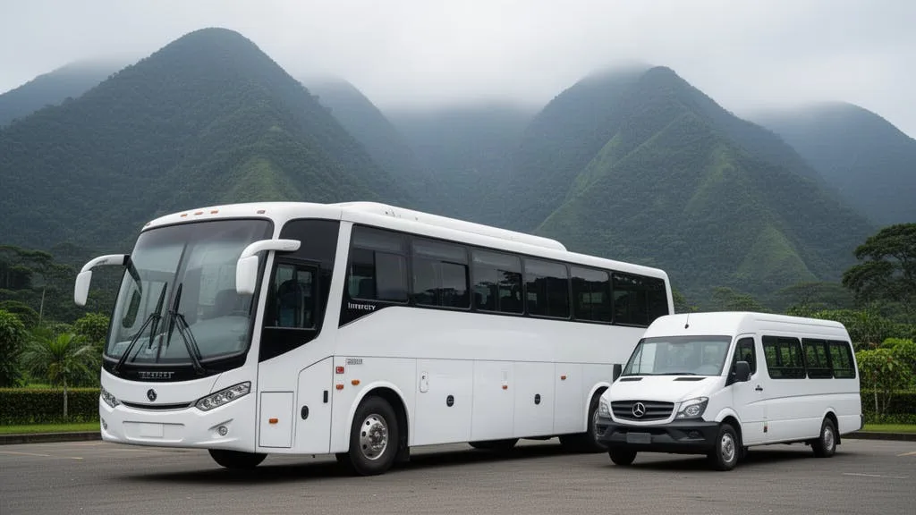 Bus y van de transporte especial